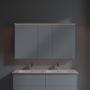 Villeroy & Boch Finero umywalka z szafką 130 cm i szafka lustrzana zestaw meblowy glossy white S00405DHR1 zdj.7