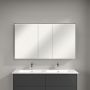 Villeroy & Boch Finero umywalka z szafką 130 cm i szafka lustrzana zestaw meblowy glossy grey S00405FPR1 zdj.4