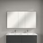 Villeroy & Boch Finero umywalka z szafką 130 cm i szafka lustrzana zestaw meblowy glossy grey S00405FPR1 zdj.5