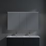 Villeroy & Boch Finero umywalka z szafką 130 cm i szafka lustrzana zestaw meblowy glossy grey S00405FPR1 zdj.6