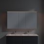 Villeroy & Boch Finero umywalka z szafką 130 cm i szafka lustrzana zestaw meblowy glossy grey S00405FPR1 zdj.7