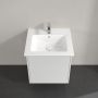 Villeroy & Boch Finero umywalka z szafką 60 cm i lustrem zestaw meblowy glossy white S00300DHR1 zdj.10