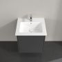 Villeroy & Boch Finero umywalka z szafką 60 cm i lustrem zestaw meblowy glossy grey S00300FPR1 zdj.10