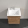 Villeroy & Boch Finero umywalka z szafką 60 cm i szafka lustrzana zestaw meblowy kansas oak S00400RHR1 zdj.12