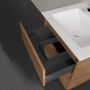 Villeroy & Boch Finero umywalka z szafką 60 cm i szafka lustrzana zestaw meblowy kansas oak S00400RHR1 zdj.16