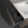 Villeroy & Boch Finero umywalka z szafką 60 cm i szafka lustrzana zestaw meblowy stone oak S00400RKR1 zdj.16