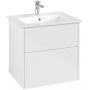 Villeroy & Boch Finero umywalka z szafką 65 cm zestaw meblowy glossy white S00501DHR1 zdj.1