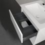 Villeroy & Boch Finero umywalka z szafką 65 cm i lustrem zestaw meblowy glossy white S00301DHR1 zdj.14