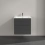 Villeroy & Boch Finero umywalka z szafką 65 cm i lustrem zestaw meblowy glossy grey S00301FPR1 zdj.8