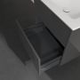 Villeroy & Boch Finero umywalka z szafką 65 cm i lustrem zestaw meblowy glossy grey S00301FPR1 zdj.13