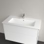 Villeroy & Boch Finero umywalka z szafką 100 cm i lustrem zestaw meblowy glossy white S00303DHR1 zdj.12