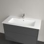 Villeroy & Boch Finero umywalka z szafką 100 cm i lustrem zestaw meblowy glossy grey S00303FPR1 zdj.13