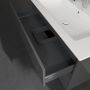 Villeroy & Boch Finero umywalka z szafką 100 cm i szafka lustrzana zestaw meblowy glossy grey S00403FPR1 zdj.17