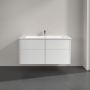 Villeroy & Boch Finero umywalka z szafką 120 cm zestaw meblowy glossy white S00504DHR1 zdj.4