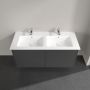 Villeroy & Boch Finero umywalka z szafką 130 cm i szafka lustrzana zestaw meblowy glossy grey S00405FPR1 zdj.12