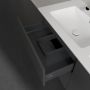 Villeroy & Boch Finero umywalka z szafką 130 cm i szafka lustrzana zestaw meblowy glossy grey S00405FPR1 zdj.16