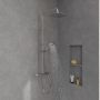 Villeroy & Boch Verve Showers zestaw prysznicowy ścienny termostatyczny z deszczownicą chrom TVS10900500061 zdj.5