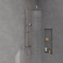Villeroy & Boch Verve Showers zestaw prysznicowy ścienny termostatyczny z deszczownicą chrom TVS10900500061 zdj.6