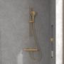 Villeroy & Boch Verve Showers zestaw prysznicowy ścienny złoty szczotkowany TVS10900700076 zdj.4