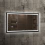 Venti Luxled lustro 120x60 cm prostokątne z oświetleniem czarny zdj.6