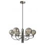 Aviano Classico lampa wisząca 6x3 W czarna-chrom 6221-0610 zdj.4