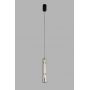 Aviano Cilindro lampa wisząca 1x9 W czarna-chrom-przydymiona 6223-0110 zdj.4