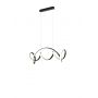 Aviano Toronto lampa wisząca 1x64 W czarna 7095-0110 zdj.1