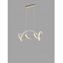 Aviano Toronto lampa wisząca 1x64 W złota 7095-0115 zdj.3