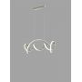 Aviano Toronto lampa wisząca 1x64 W srebrna 7095-0163 zdj.4