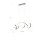 Aviano Toronto lampa wisząca 1x64 W srebrna 7095-0163 zdj.3