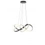 Aviano Arte lampa wisząca 1x138 W czarna 7097-0110 zdj.1