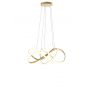 Aviano Arte lampa wisząca 1x138 W złota 7097-0115 zdj.1