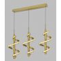 Aviano Claret lampa wisząca 3x27 W złota 7209-0315 zdj.2