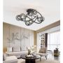 Wofi Nancy lampa podsufitowa 12x3,5 W czarna 9014-1205 zdj.11