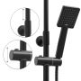 YokaHome Oslo zestaw prysznicowy ścienny z deszczownicą czarny mat BP.OSLO25-BLK zdj.6