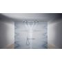 Axor ShowerSolutions deszczownica 120x30 cm prostokątna z ramieniem sufitowym chrom 10637000 zdj.3