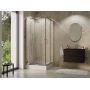 Besco Modern 190 kabina prysznicowa 80x80 cm kwadratowa chrom połysk/szkło przezroczyste MK-80-190-C zdj.5