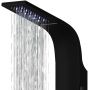 Corsan LED Kaskada panel prysznicowy ścienny termostatyczny czarny A014TBLLEDW zdj.3