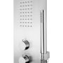 Corsan Samsara panel prysznicowy ścienny termostatyczny srebrny S-003TSAMSARA zdj.3
