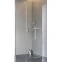 Radaway Nes KDJ I drzwi prysznicowe 90 cm prawe chrom/szkło przezroczyste 10022090-01-01R zdj.1
