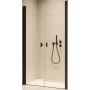 Radaway Nes Black DWD I drzwi prysznicowe 90 cm czarny mat/szkło przezroczyste 10027090-54-01 zdj.1