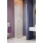 Radaway Nes Brushed Nickiel DWS drzwi prysznicowe 130 cm lewe nikiel szczotkowany/szkło przezroczyste 10028130-91-01L zdj.1