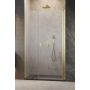 Radaway Nes Brushed Gold DWS drzwi prysznicowe 140 cm uchylne złoty szczotkowany/szkło przezroczyste 10028140-99-01R zdj.1