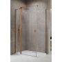 Radaway NES 6 Brushed Copper KDJ II drzwi prysznicowe 100 cm lewe miedź szczotkowana/szkło przezroczyste 10032100-93-01L zdj.1