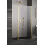Radaway Nes Brushed Gold DWJ II drzwi prysznicowe 90 cm lewe złoty szczotkowany/szkło przezroczyste 10036090-99-01L zdj.1