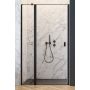 Radaway Nes Black DWJ II drzwi prysznicowe 120 cm lewe czarny mat/szkło przezroczyste 10036120-54-01L zdj.1