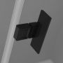 Radaway Nes 8 Black KDJ I Frame drzwi prysznicowe 90 cm lewe czarny mat/szkło Frame 10072090-54-56L zdj.3