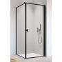 Radaway Nes 8 Black KDJ I Frame drzwi prysznicowe 90 cm prawe czarny mat/szkło Frame 10072090-54-56R zdj.1
