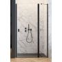 Radaway Nes 8 Black DWJ II drzwi prysznicowe 90 cm wnękowe prawe czarny mat/szkło przezroczyste 10083090-54-01R zdj.1