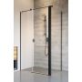 Radaway Nes Black KDS II drzwi prysznicowe 110 cm lewe czarny mat/szkło przezroczyste 10033110-54-01L zdj.1